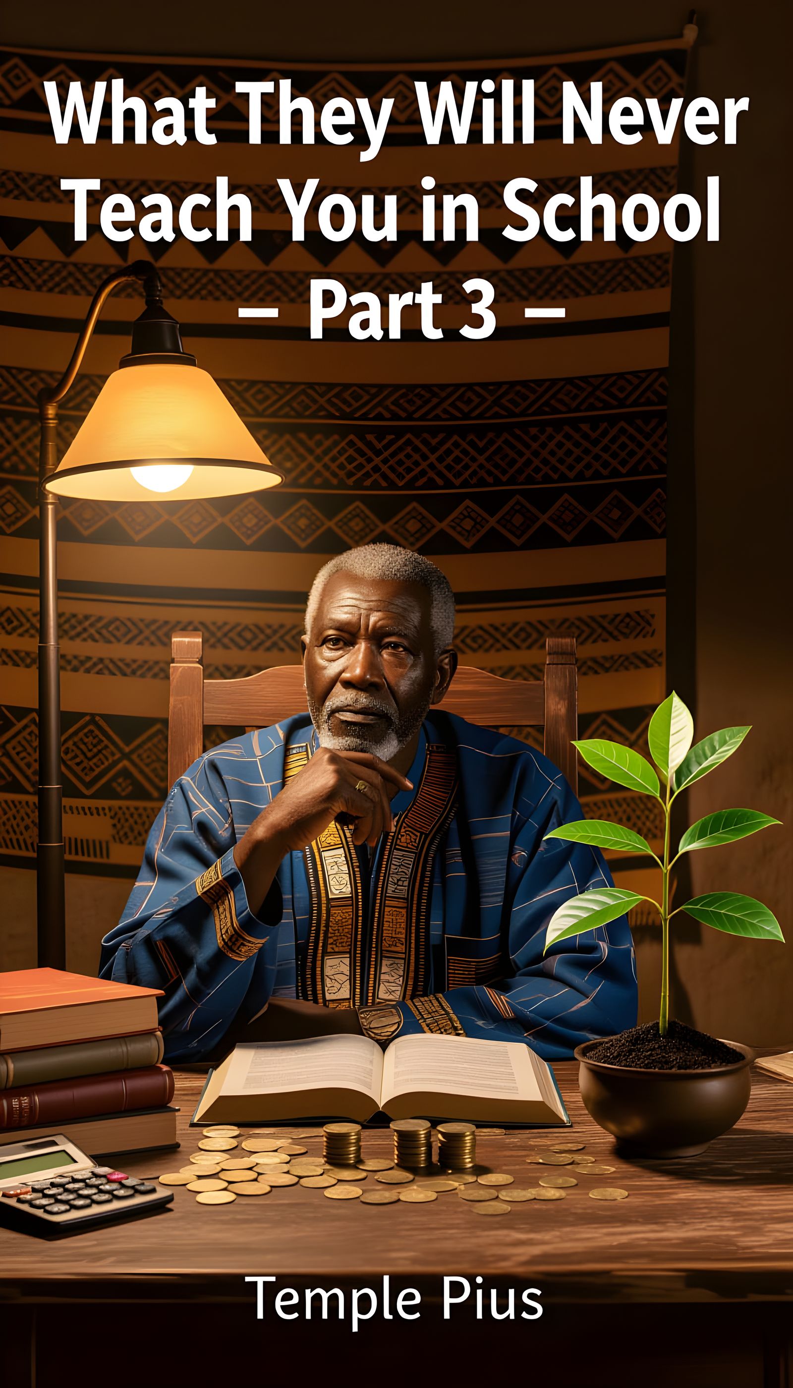 Wise African Man Symbolizing Financial Growth and Education