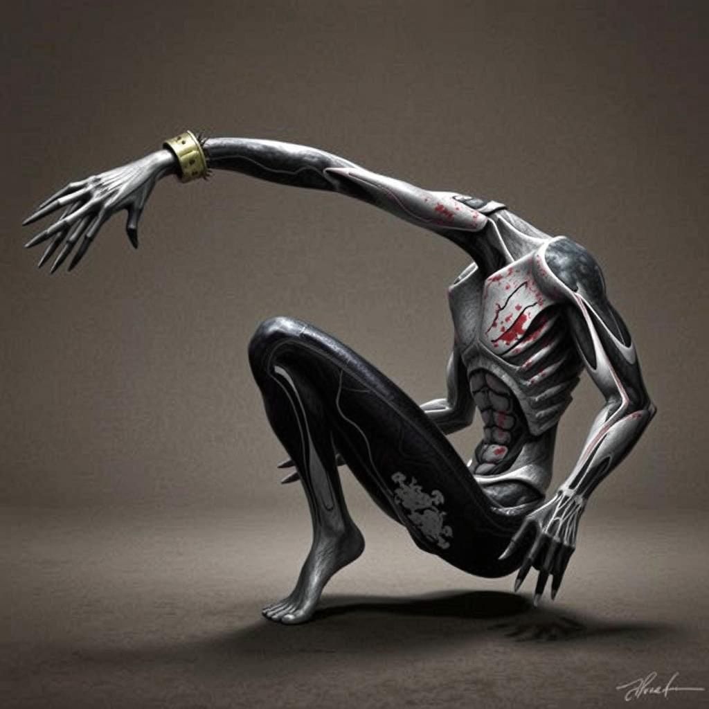 My body's broken, yours is bent