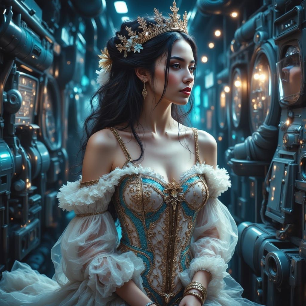 Sleeping Beauty Awakens in a Futuristic Lab