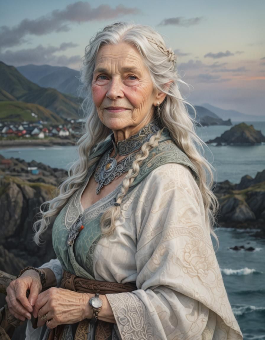 Old Norse Matriarch, Borghild Herleifsdottir