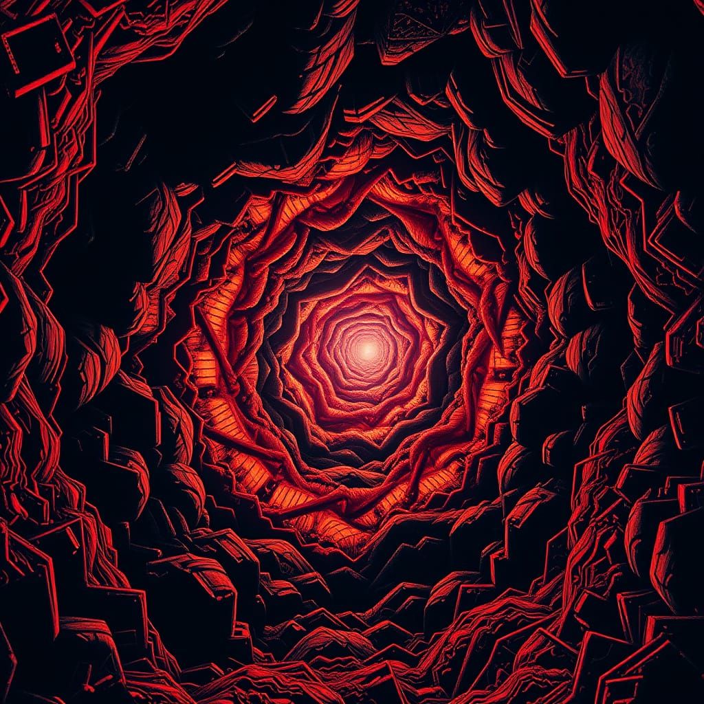 Recursive Descent into Madness Digital Matte Painting