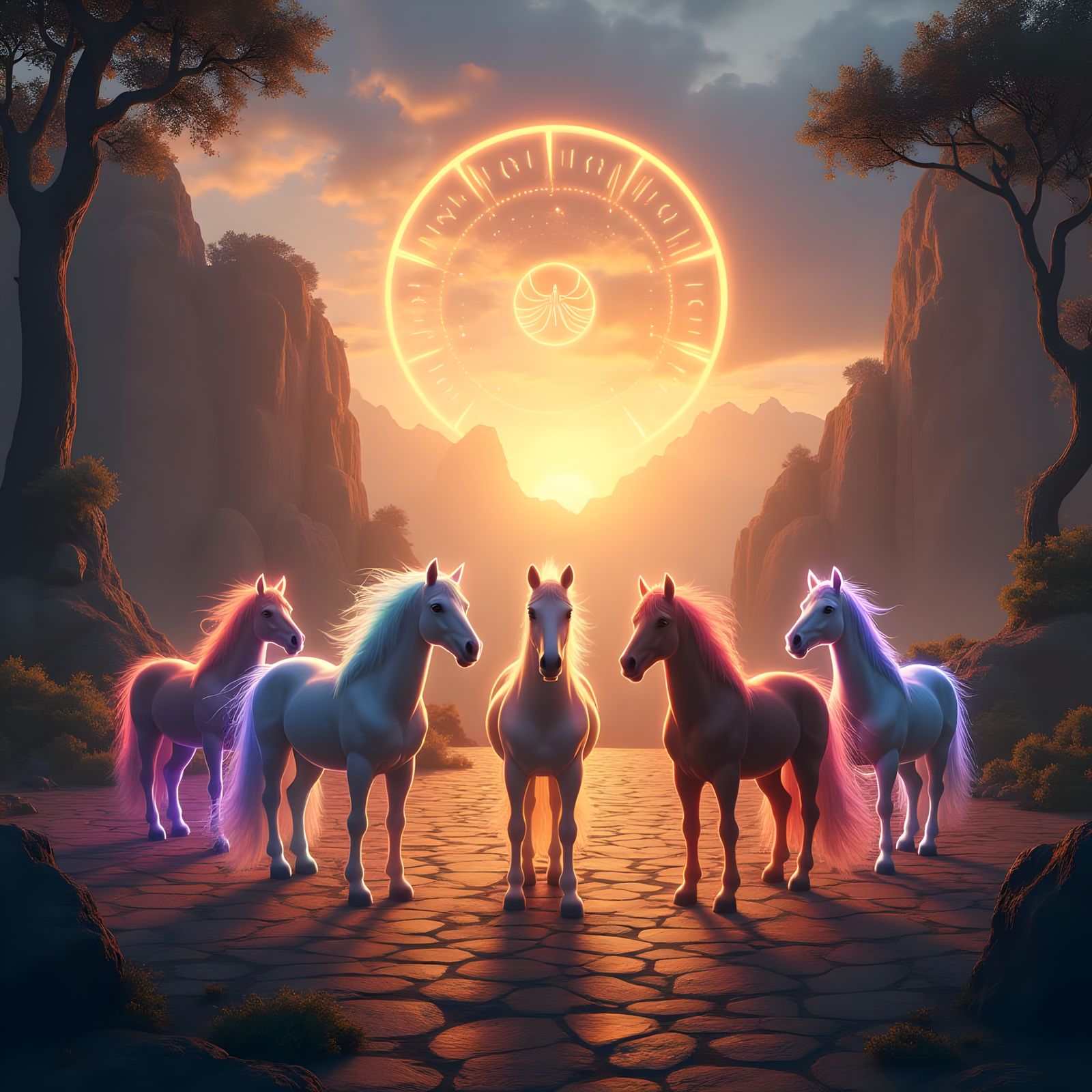 Vastu Shastra: Seven Horses Radiating Energy