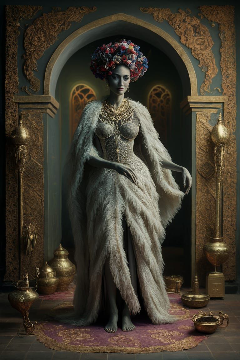 Feathered Crone Pin-Art Toys Dancing Barefoot