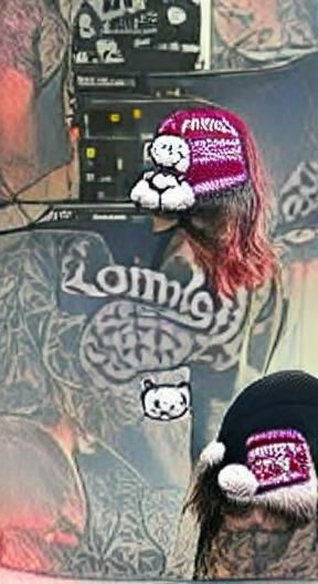 Will Ramos with Hello Kitty Beanie Portrait