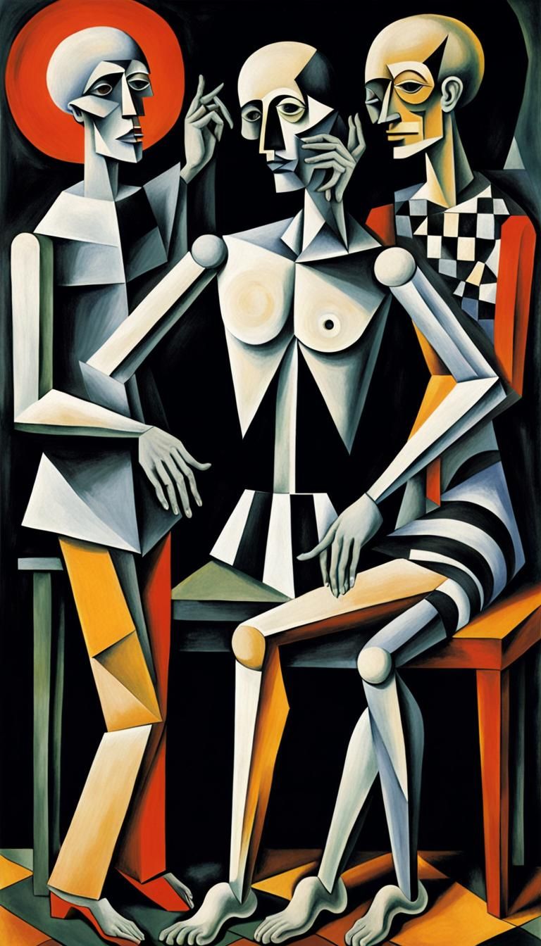 Cubist Dance Macabre: A Multiplicity of Selves