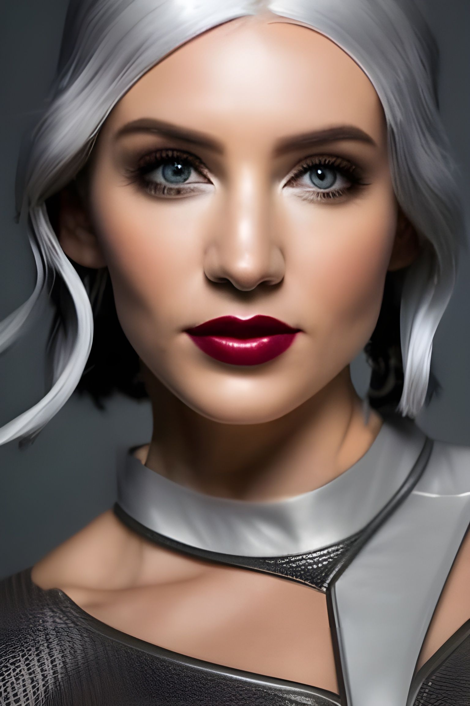 X-Men's Rogue: Hyperdetailed Cinematic Portrait