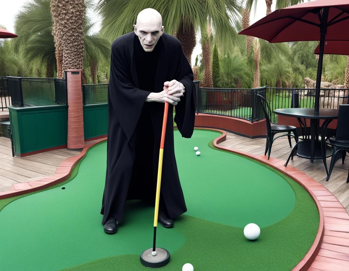 Voldemort Plays Mini Golf
