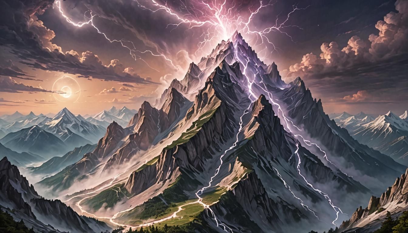 Ethereal Phenomenon on Mount Olympus