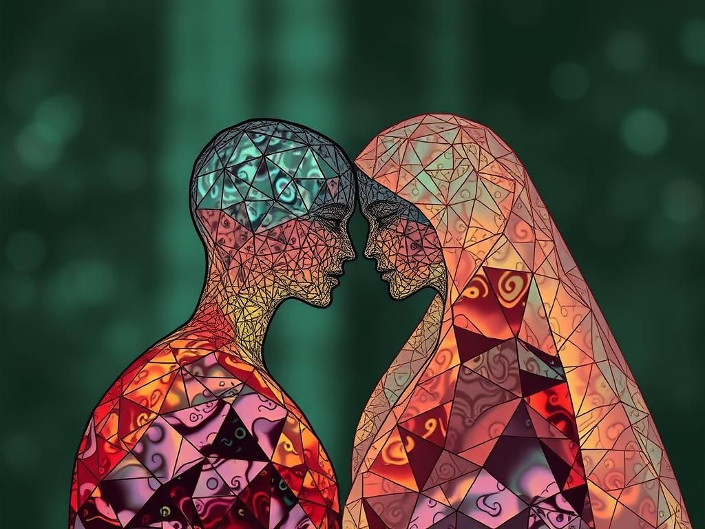 Ethereal Embrace: Intimacy in an Otherworldly Dreamscape