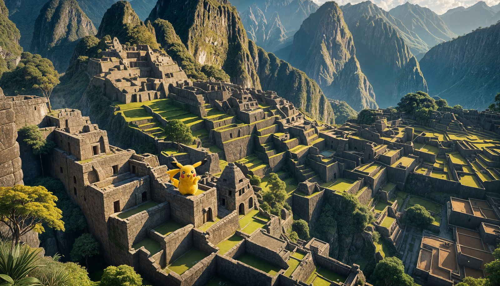 Machu Picchu Pikachu