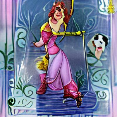 Disney princess tarot card the fool