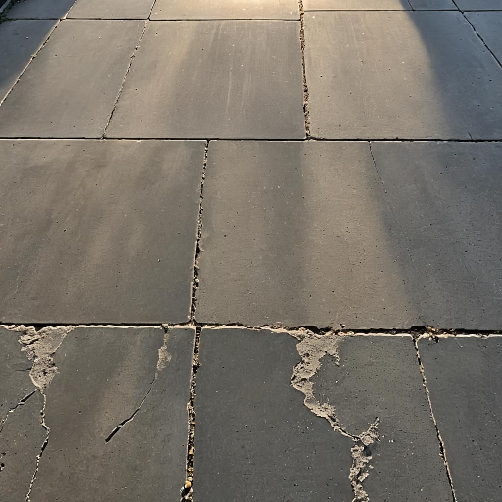 Divine Sunshine Illuminates Concrete Surface
