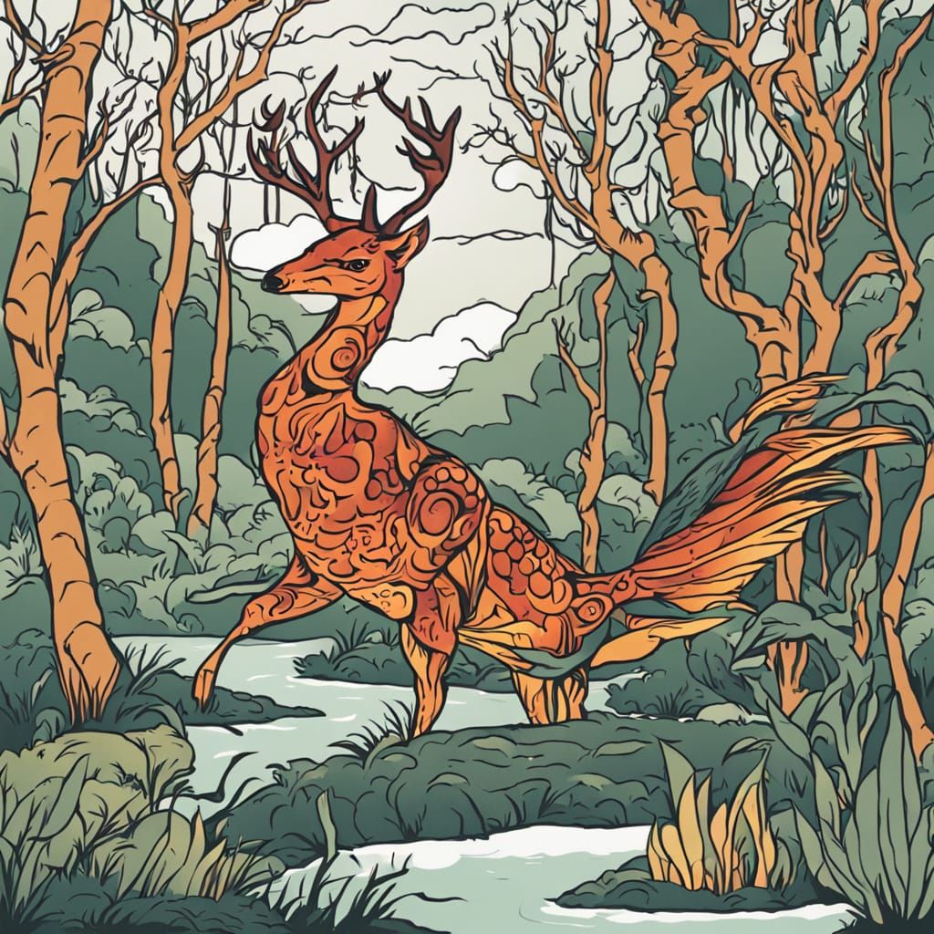 Abstract Mandelbrot Fractal Art: Complex Patterns