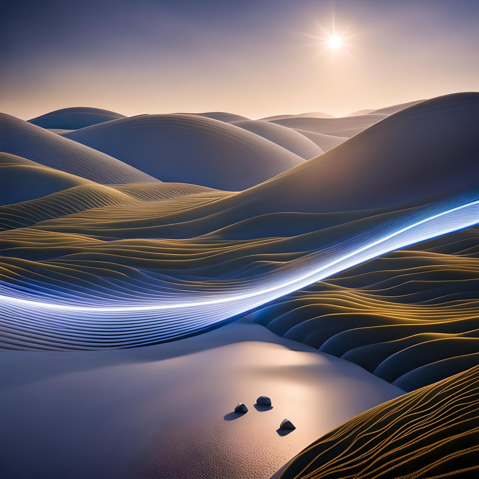 Fabergé ECG Wave Art