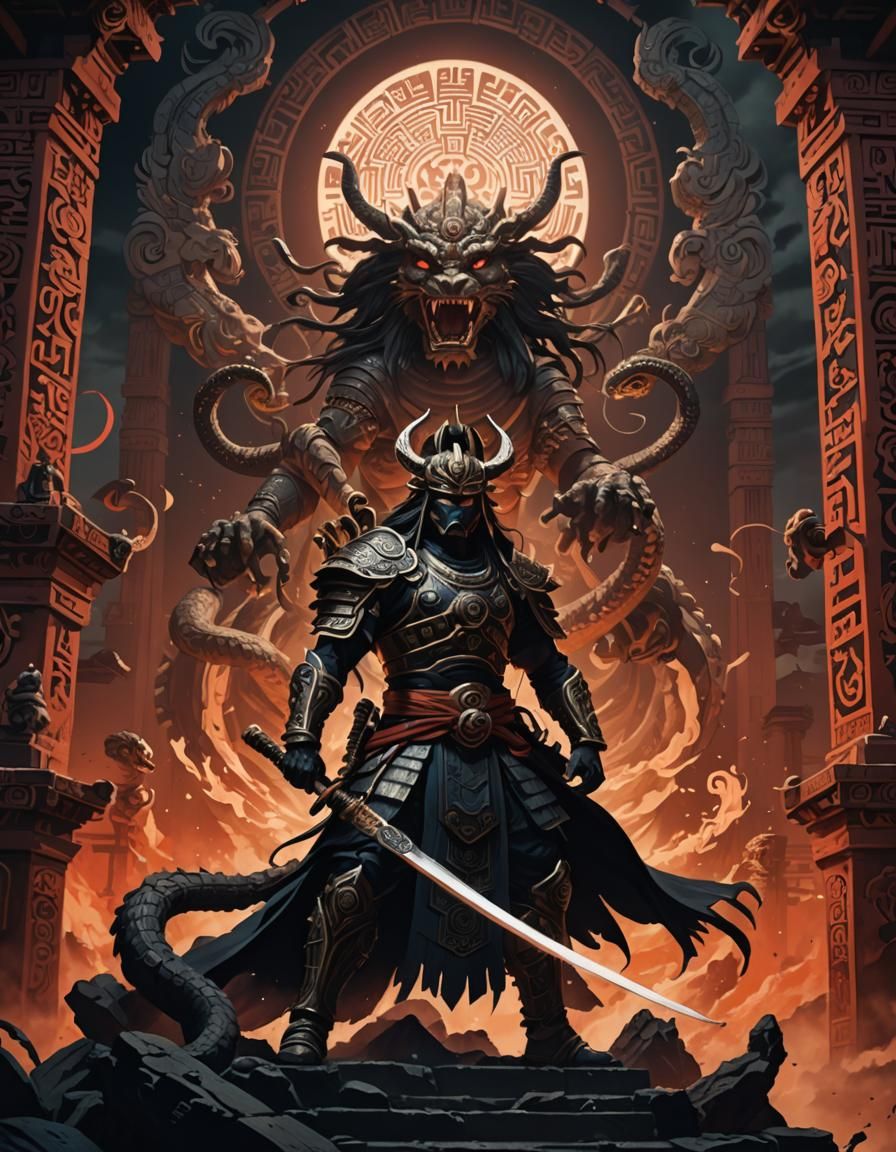 Shadow Dragon Samurai