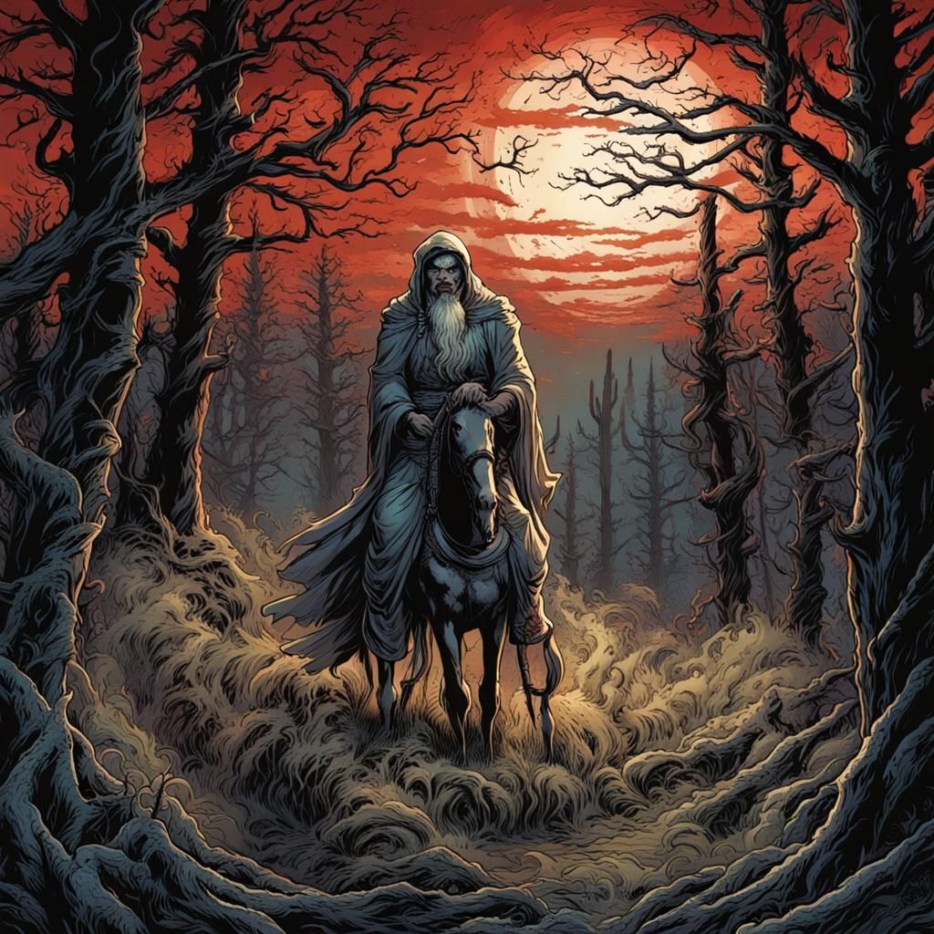 Ukrainian Folk Tales in Comic Book Style