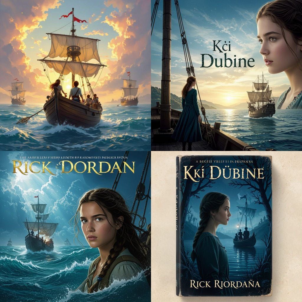 Girl Gazes at Ship Crew, Daughter of Deep Book Cover