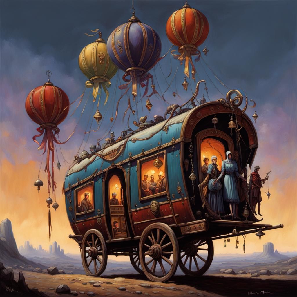 Gypsy wagon