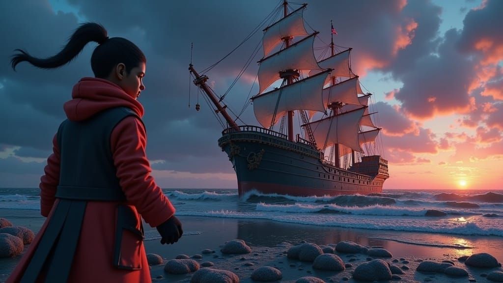 Gummy World's Vision of the Flying Dutchman