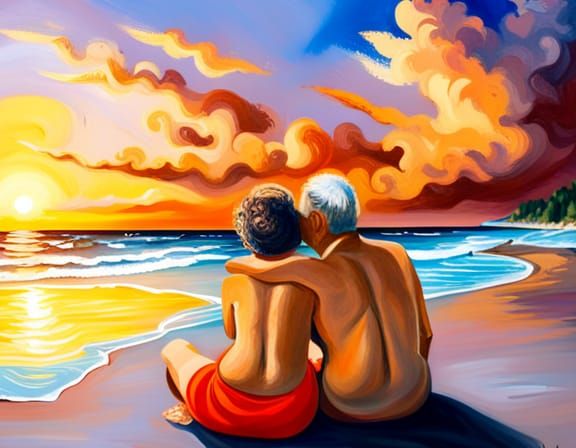 Evening hugs