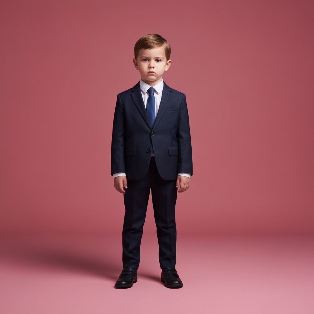 Child in Adult Clothing: A Photographic Study