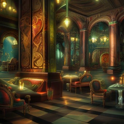 Hyperrealistic Fantastical Image with Intricate Details