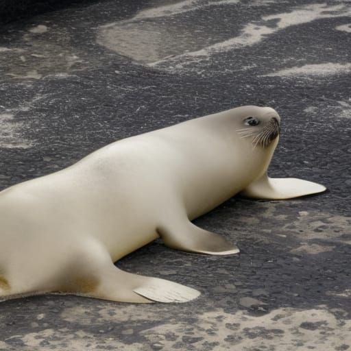 Ponsuke the Seal AI Image