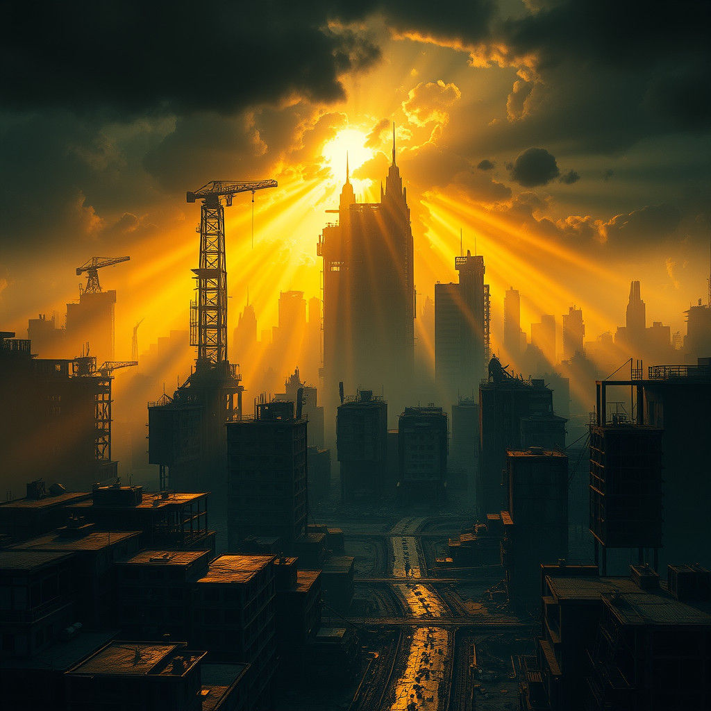 Dystopian Metropolis in Decaying Banana Republic