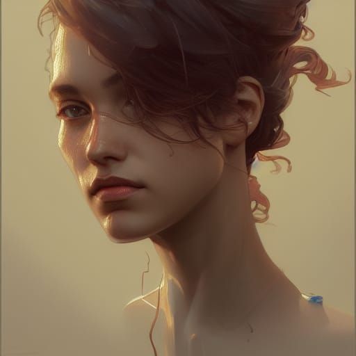 Hyperdetailed Portrait with Dynamic Lighting