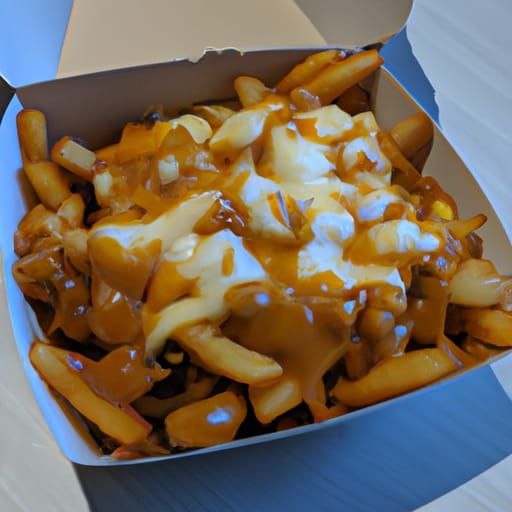 Cheesy Poutine in a Box