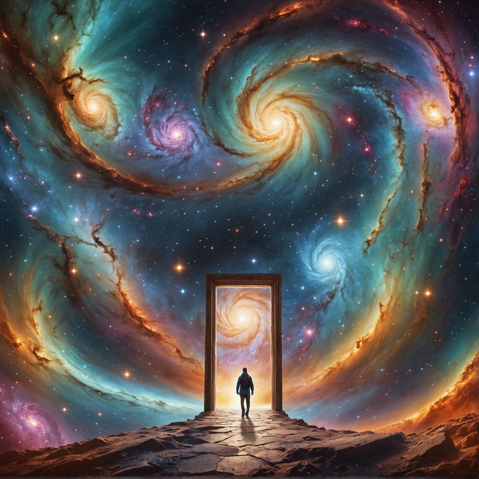 "My god, it's full of stars", David Bowman, 2001 A Space Odyssey