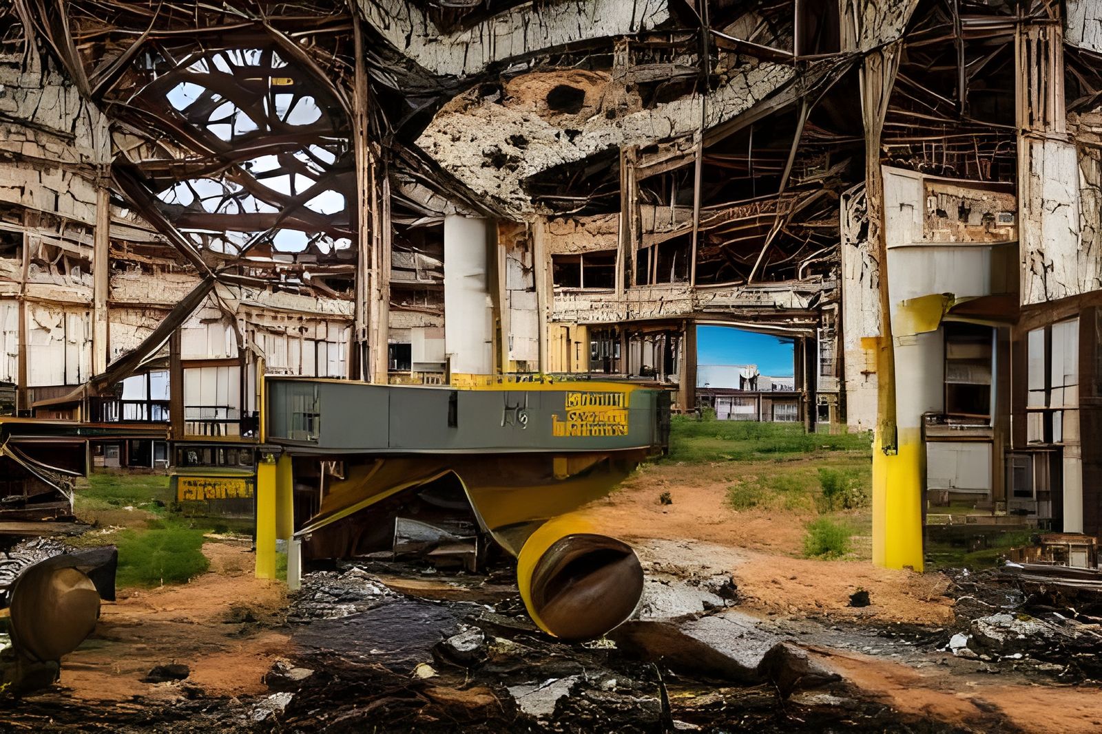 Decaying Ruins: America's Lost Industrial Dominance