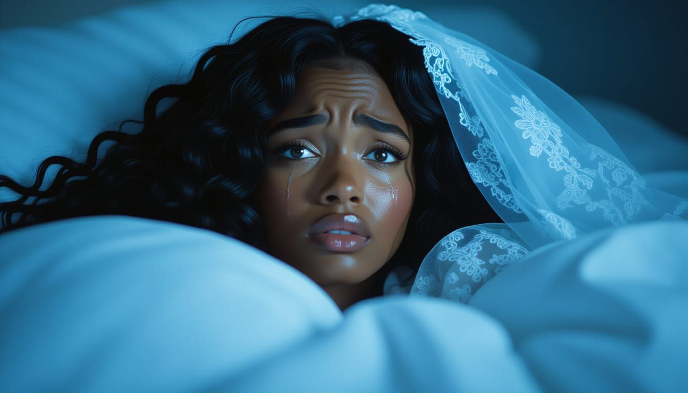 Emotional Realism: Woman in Moonlight