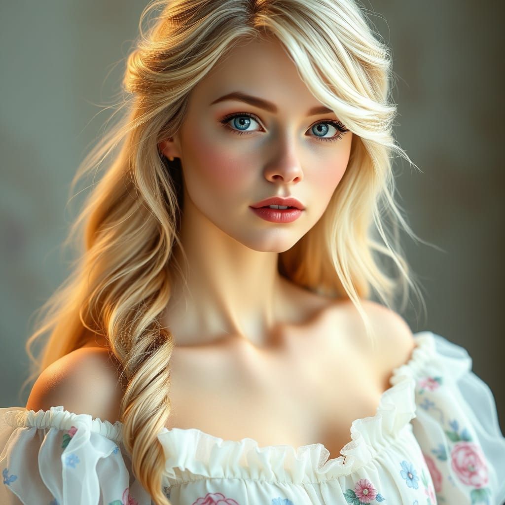 Ethereal Beauty in Soft Focus