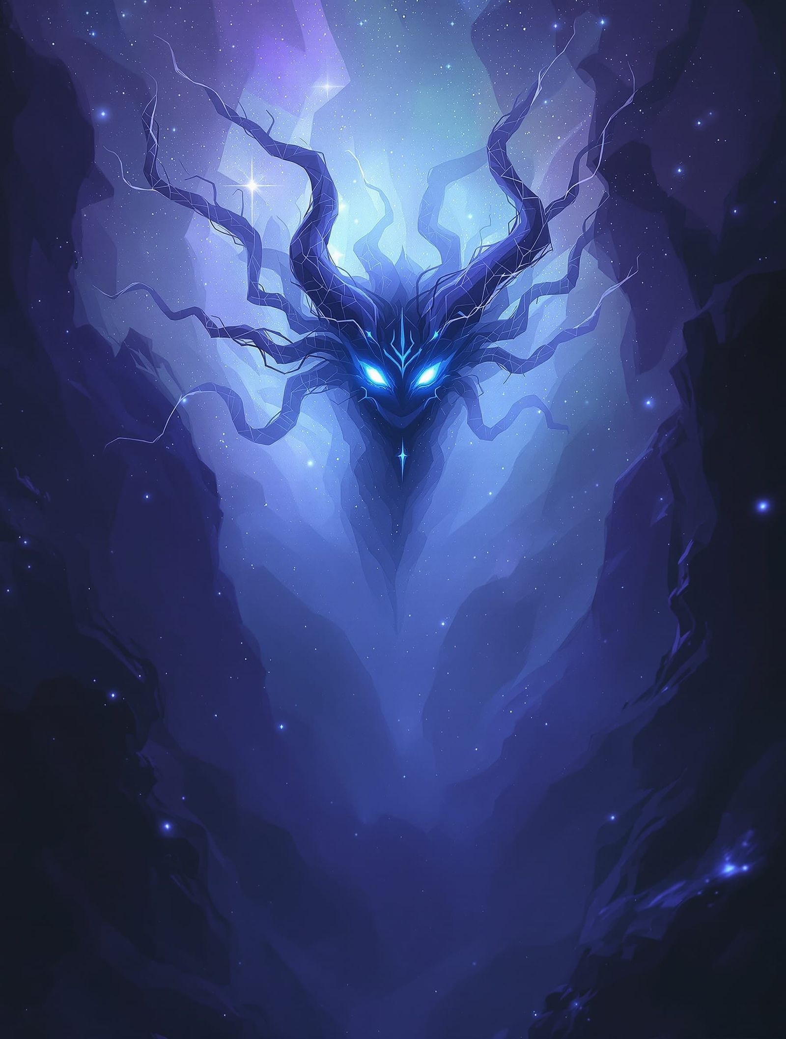 Angelic Jinn Voidbender in Ethereal Void