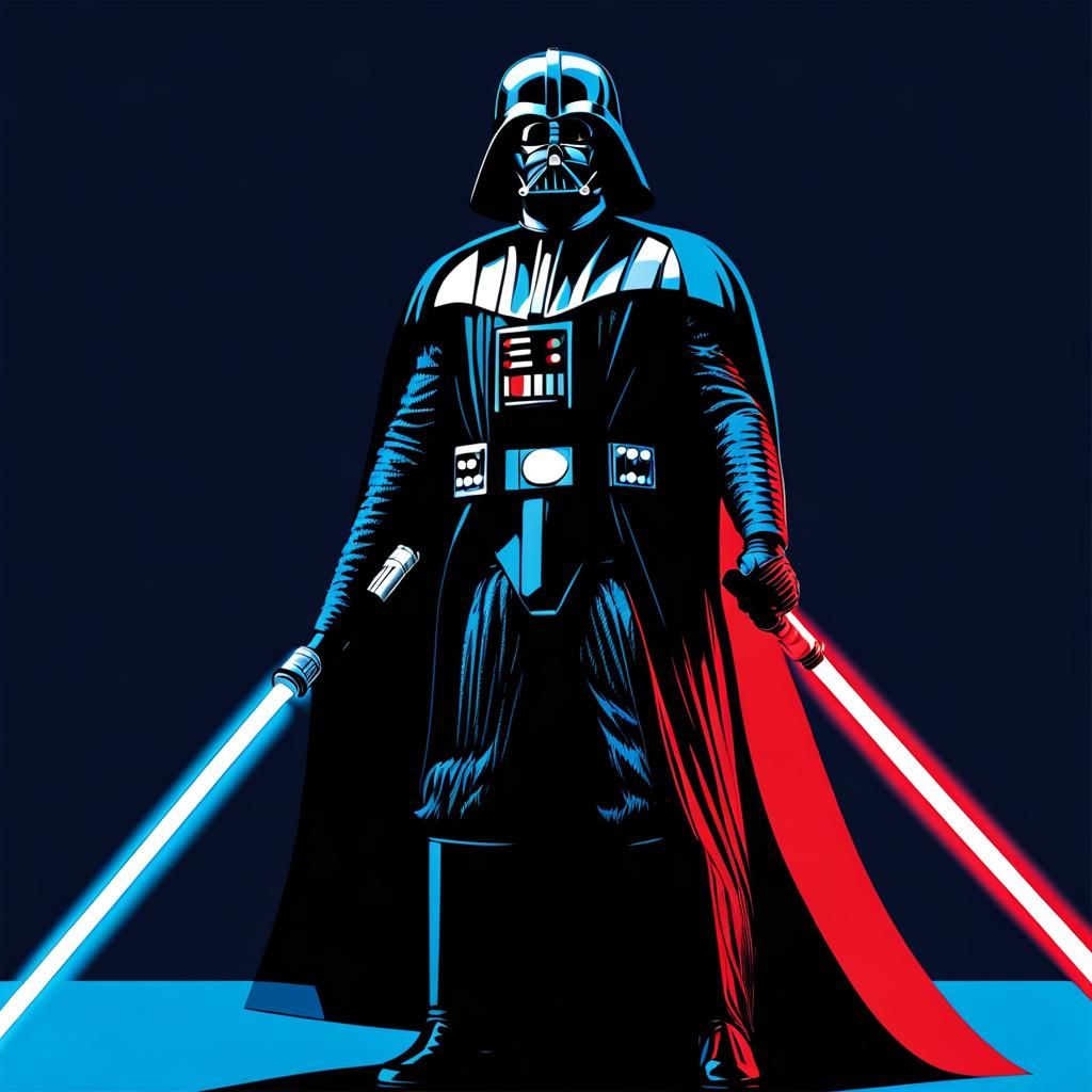 Anakin Skywalker and Darth Vader