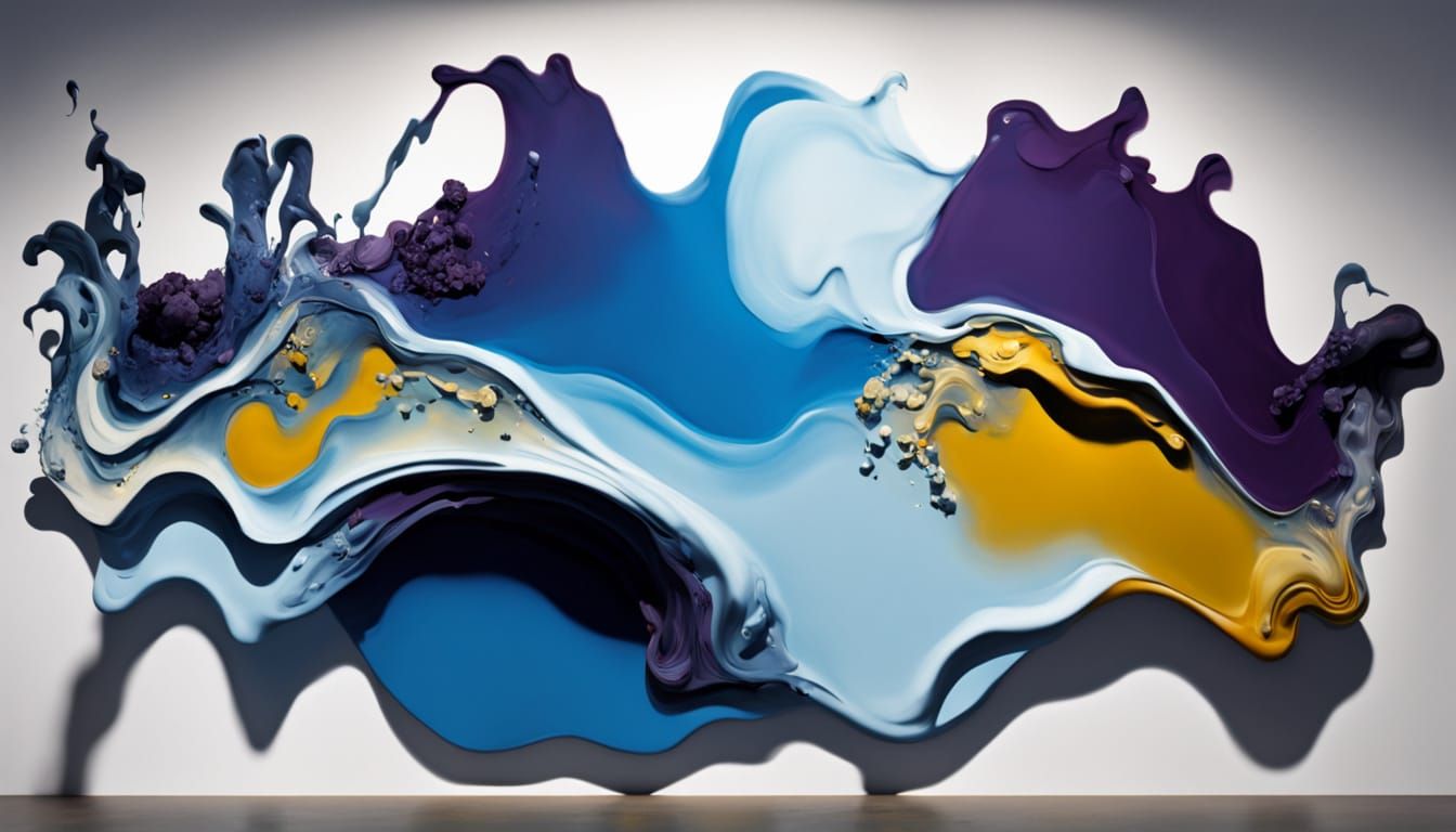 Surreal Spring Awakening in Vibrant Oil Paint