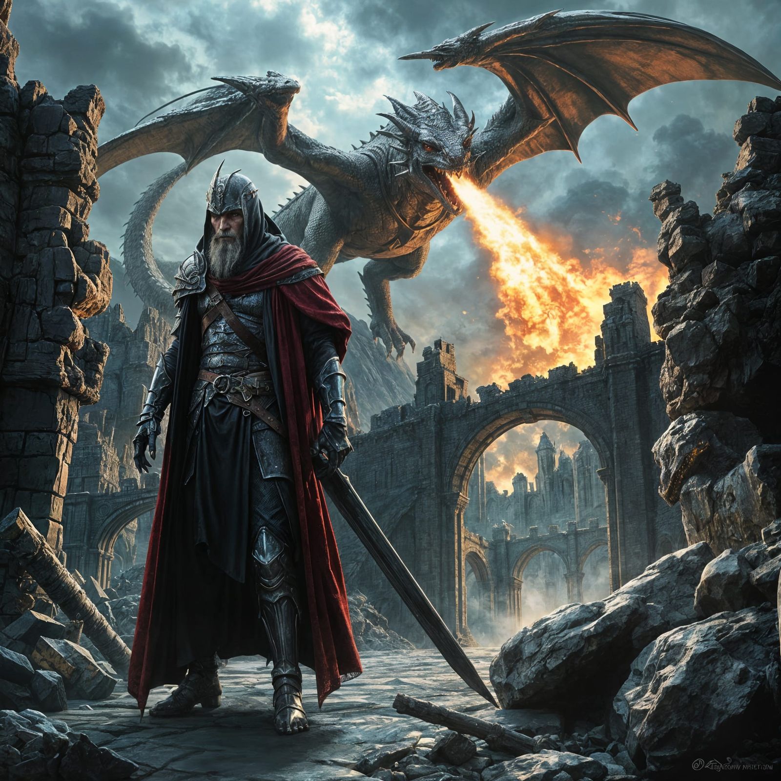 Glaurung's Army Sacks Nargothrond in First Age