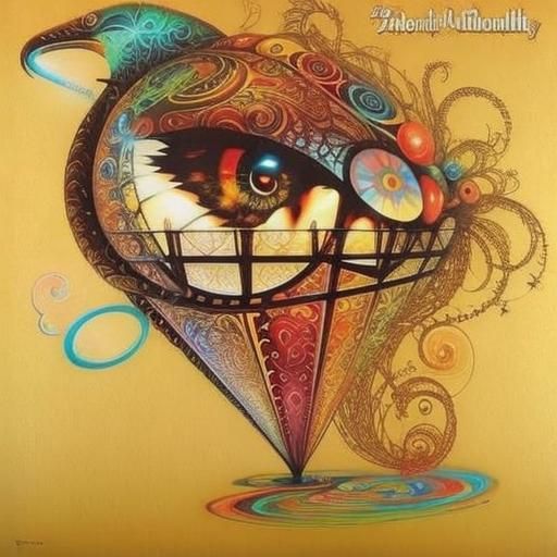 Psychedelic and Fantastical Dreamscape of Beauty