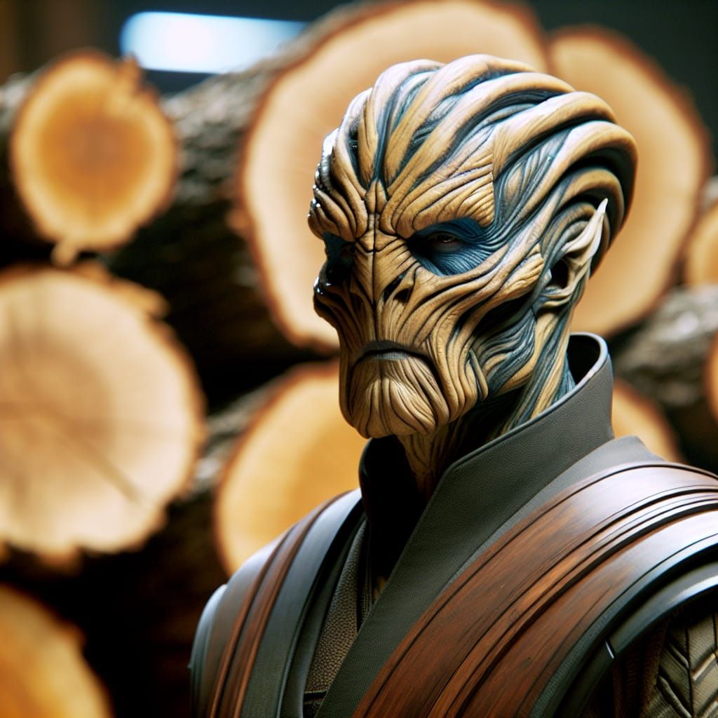 Klingon Lumber Trader from Sci-Fi Series