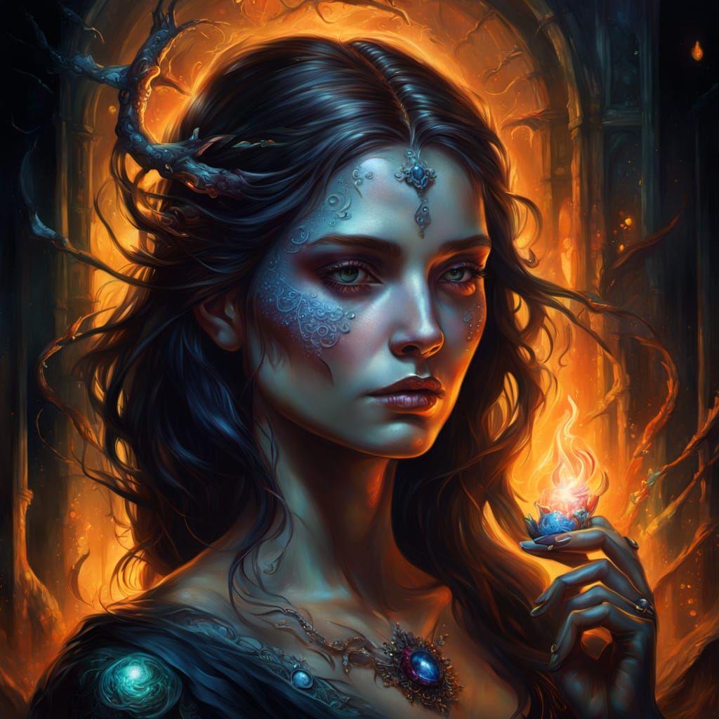 Mysterious Beauty Product Adapts to a Woman's Skin in Dark F...