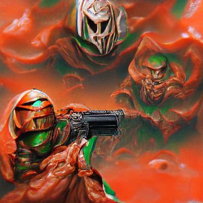 Image Generated From Simple Prompt About Doom