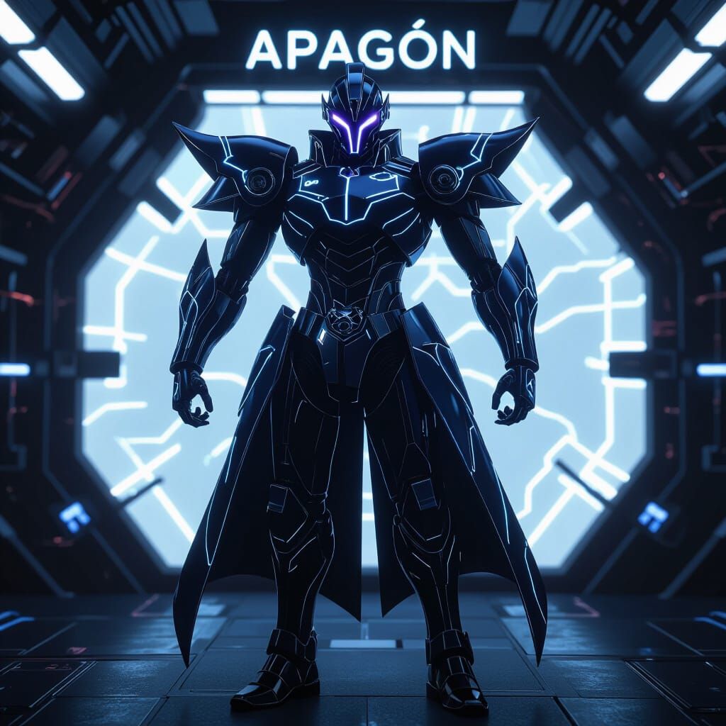 JoJo-Style Stand "Apagón" in High-Tech Blackout Environment