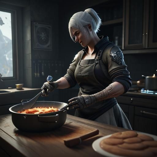 Epic 3D Cooking Scene in Unreal Engine 5
