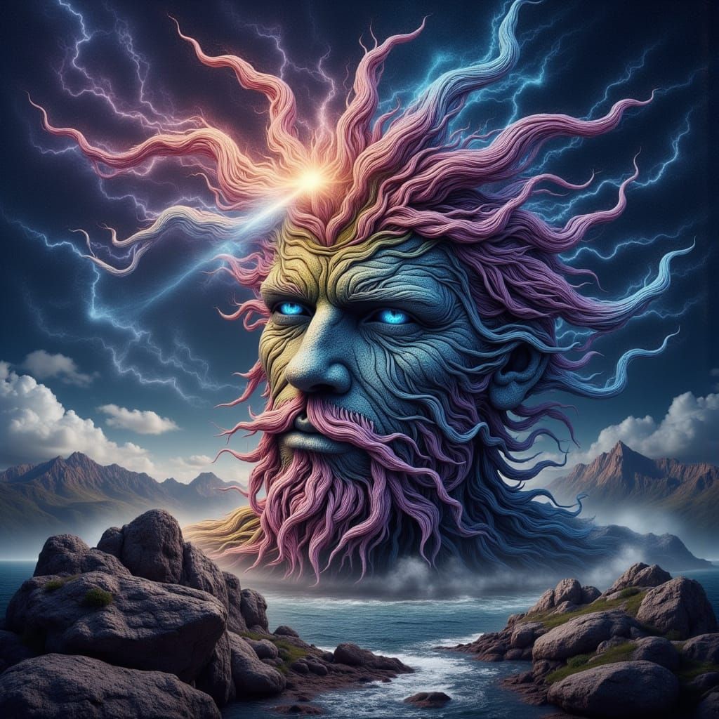 Bismuth Crystal Lighthouse on Colossal Face