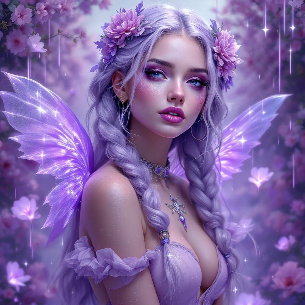 Purple fairy