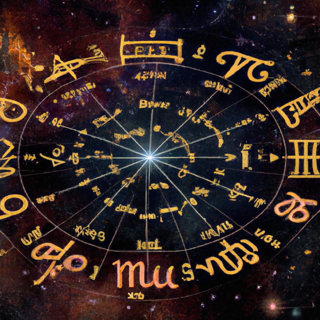 Intricate Astrology Concept with Hyperrealistic Details