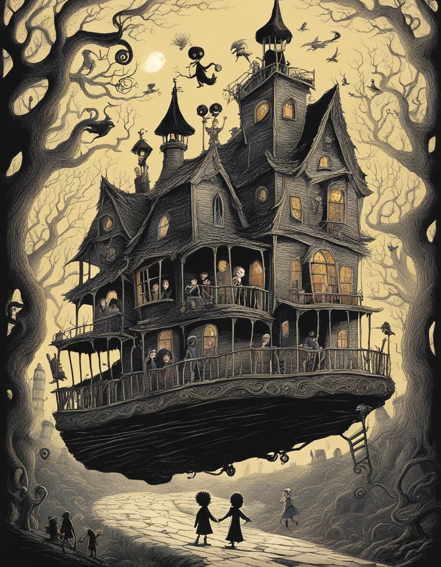 Surreal Sibling Adventure in Stop-Motion Style