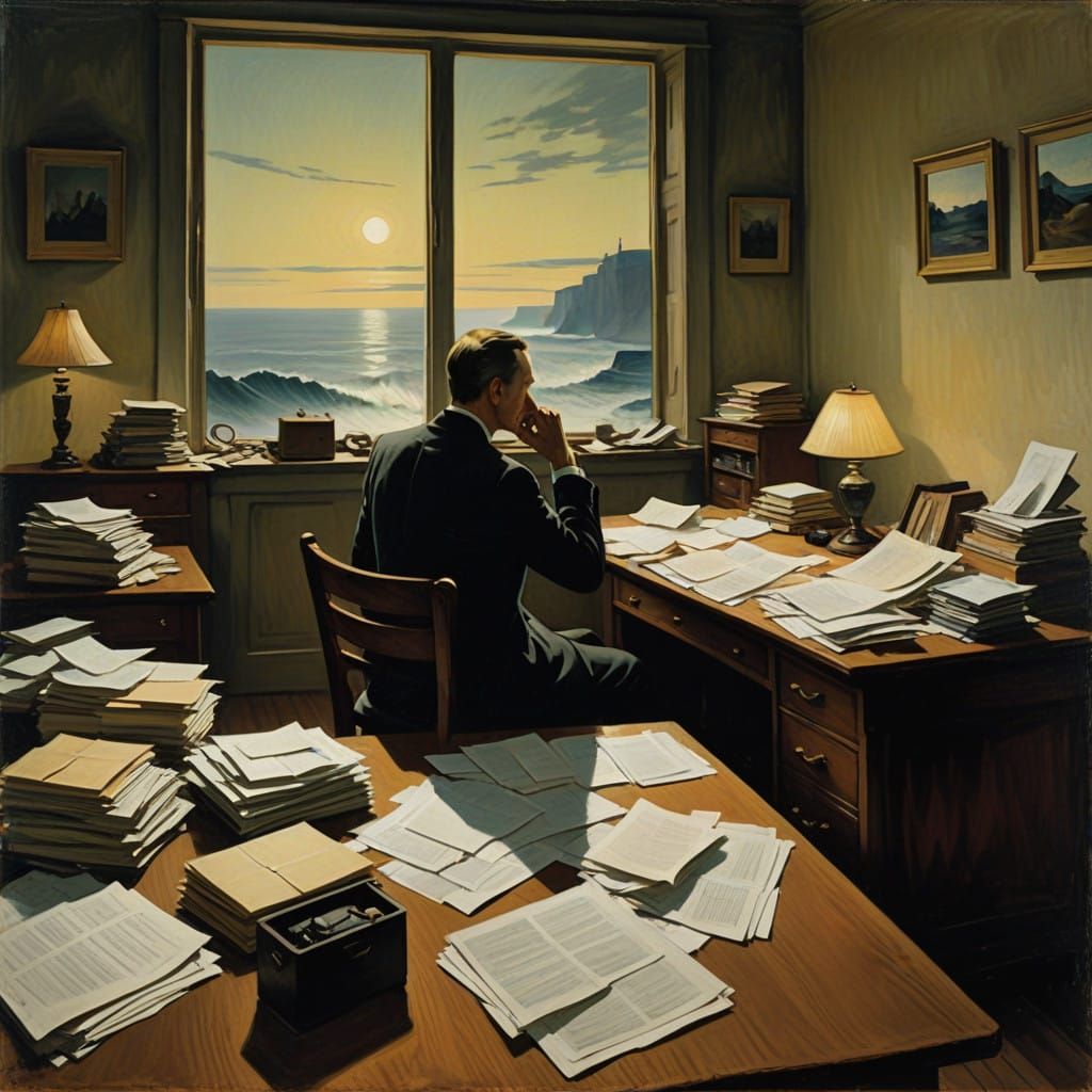 A Worker Lost in Monotony