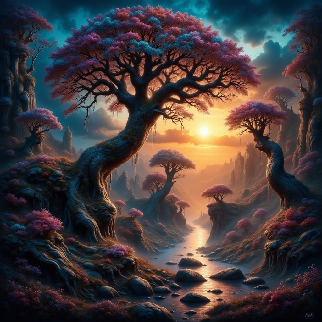 Mystical Fantasies in Cinematic Digital Painting